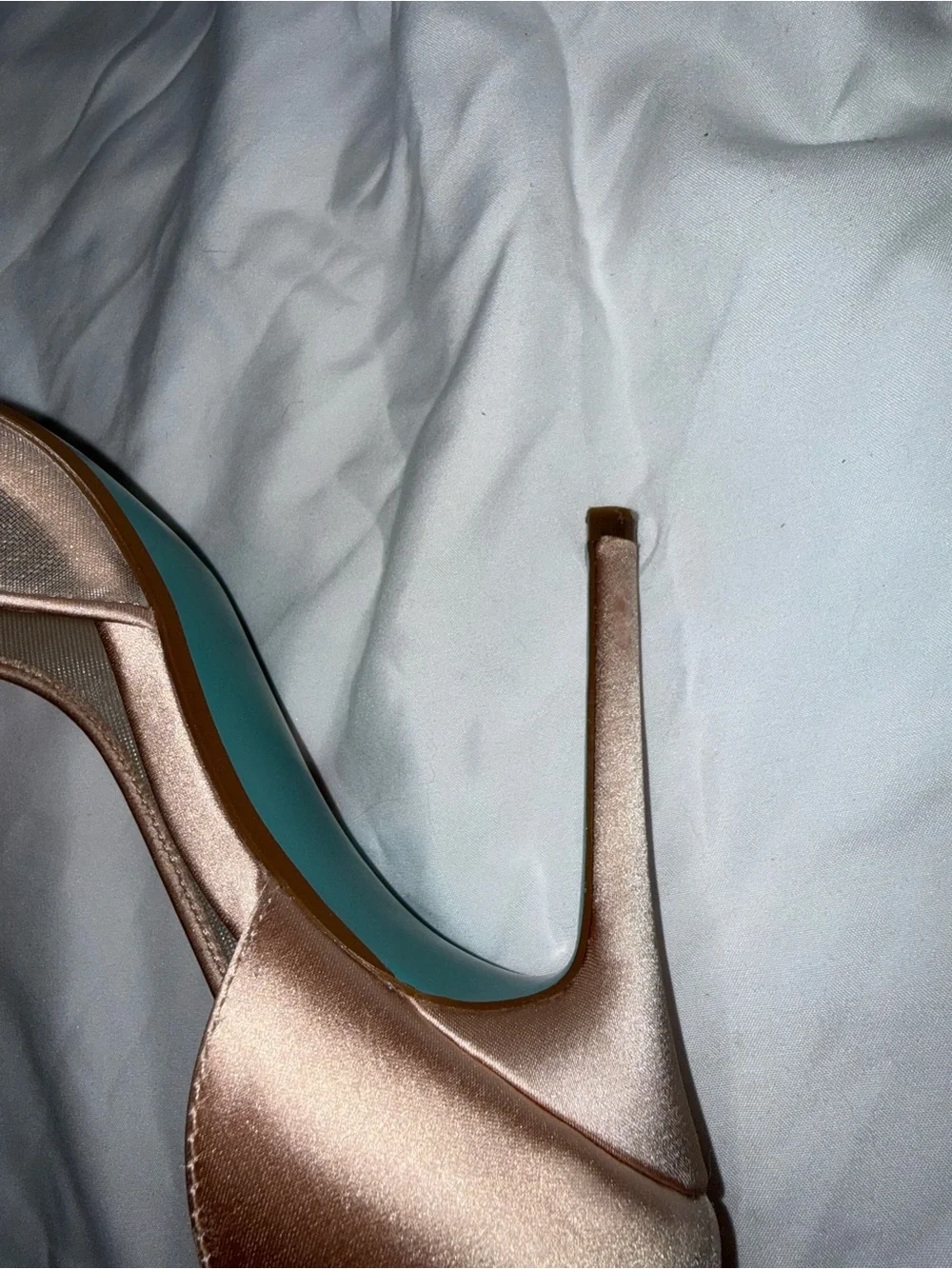 Betsey Johnson Peachy Pink Pointed-Toe Bow Pumps